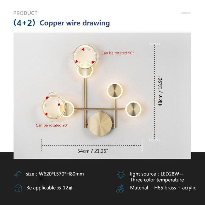 Artpad Copper Lamp - DWHOME