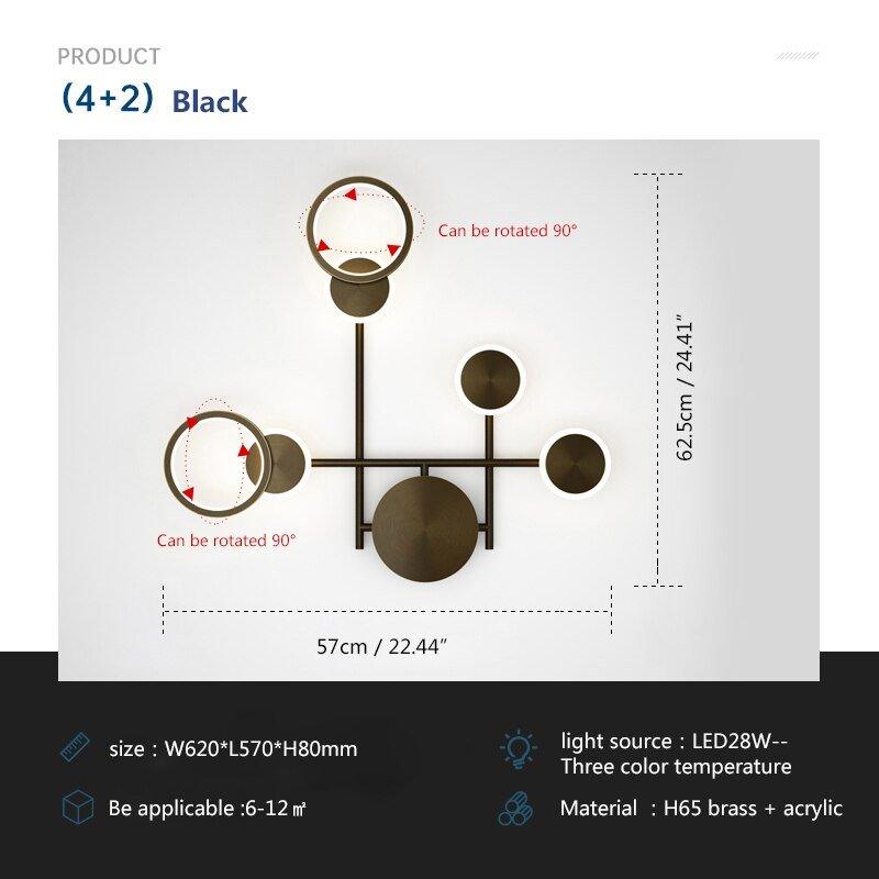 Lampe en cuivre Artpad-DWHOME