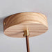 Ashwood Wooden Scandi Japandi Pendant Light.