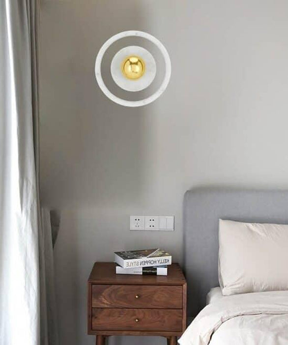 Lampe murale ASLAUG en marbre - DWHOME