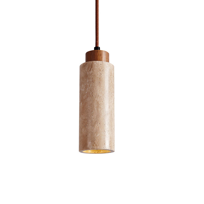 Solvara Travertine Pendant Lamp-DWHOME