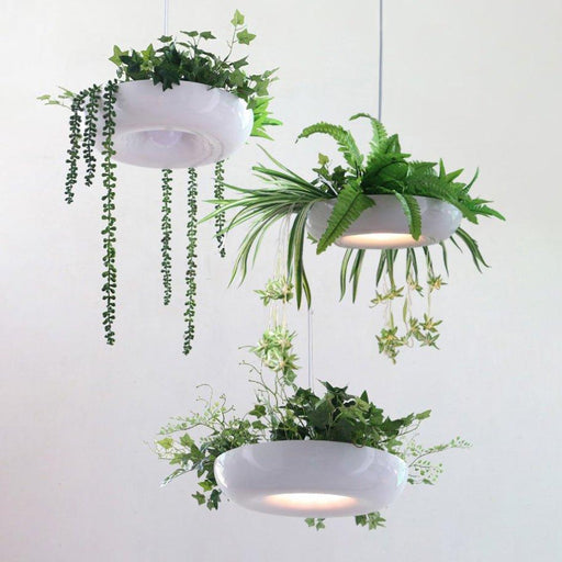 Babylon Hanging Garden Plant Minimalist Pendant Light.