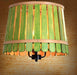 Barrel Style Wood LED Pendant Light.