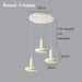 Bauhaus Restaurant Pendant Lights Nordic Medieval Designer Dining Bar Table Lamp Retro White Bedroom Bedside Ceiling Chandelier-DWHOME