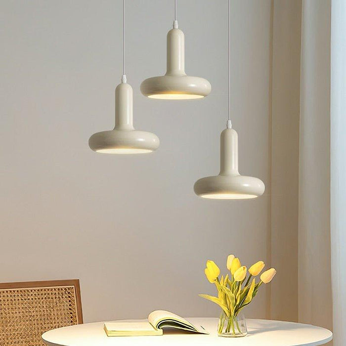 Bauhaus Restaurant Pendant Lights Nordic Medieval Designer Dining Bar Table Lamp Retro White Bedroom Bedside Ceiling Chandelier-DWHOME