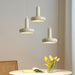 Bauhaus Restaurant Pendant Lights Nordic Medieval Designer Dining Bar Table Lamp Retro White Bedroom Bedside Ceiling Chandelier-DWHOME