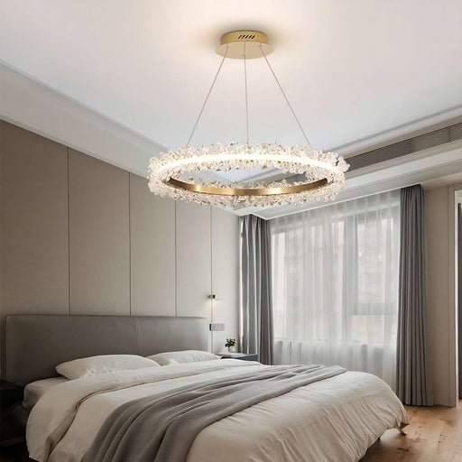 Capri Crystal Ceiling Light.