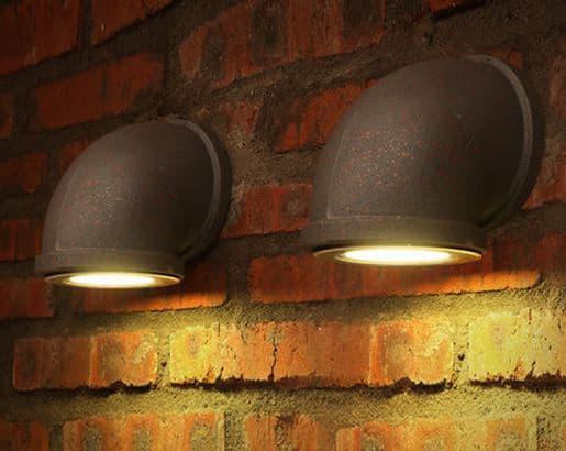 BENGTA Pipe Bend Wall Lamp - DWHOME