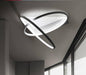 Betina Dual Angel Halo Rings Ceiling Lamp.