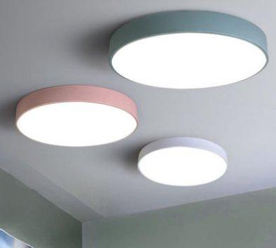 Birgitta Modern Nordic Pastel Colored Ceiling Light.