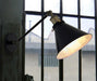 Black Cone Shade Wall Light Sconce (short arm)-DWHOME