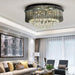 Black Crystal Luxury Rainfall Chandelier.