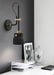 Black Hudson Wall Light-DWHOME