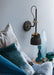 Black Hudson Wall Light-DWHOME