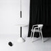 Black Lava A Concrete Minimalist Line Pendant Light.