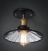 Black Mirror Shade Industrial Ceiling Light - DWHOME