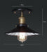 Black Mirror Shade Industrial Ceiling Light - DWHOME