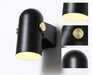 Black Spotlight Minimalist Wall Light.