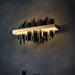 Black Waves Wall Lamp - DWHOME