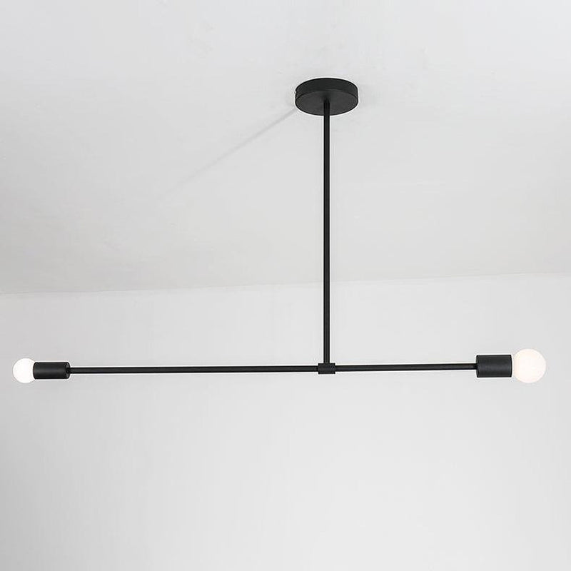 Surry Hills 2 Bulbs Modern Minimalist Line Pendant Light-DWHOME
