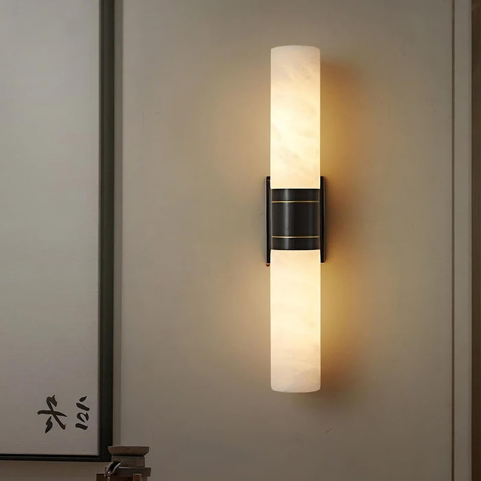 Natural Marble Indoor Wall Sconce Light.