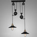 BORGHILD Disk Weighted Hanging Lamp.