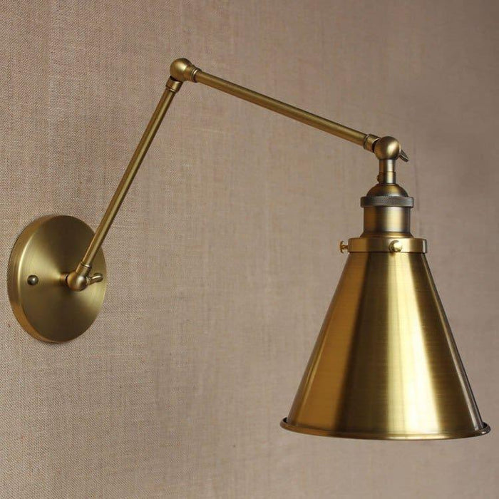 Bronberg Vintage Twin-arm Wall Lamp.