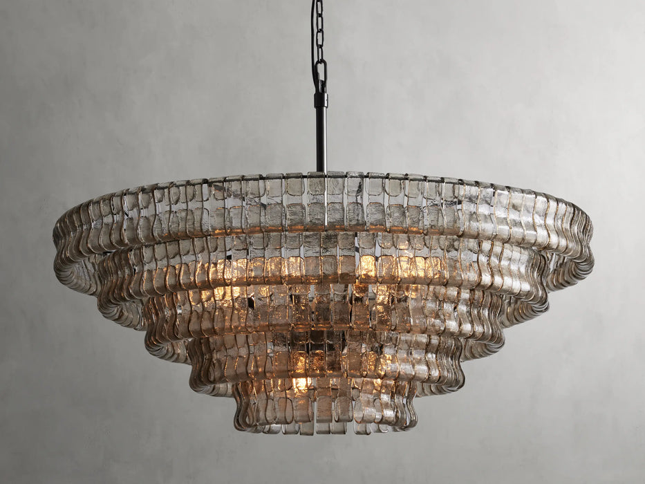 Ghiaccio Round Chandelier 36''48''-DWHOME