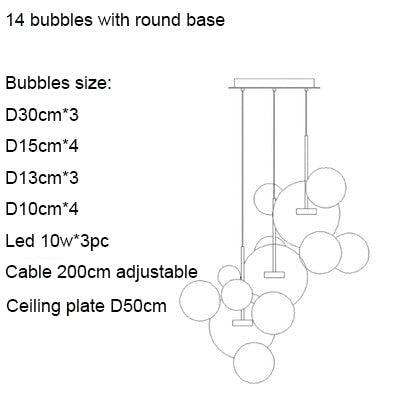 Bubble Glass Lamp.