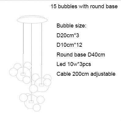 Bubble Glass Lamp - DWHOME