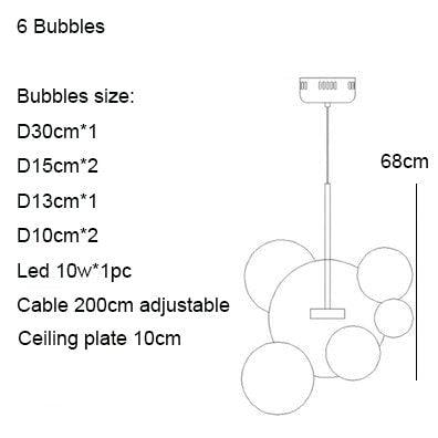 Bubble Glass Lamp.