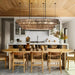 Ghiaccio Oval Chandelier 54''65''-DWHOME