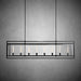 Baker Glass Lantern Rectangular Chandelier 54"-DWHOME