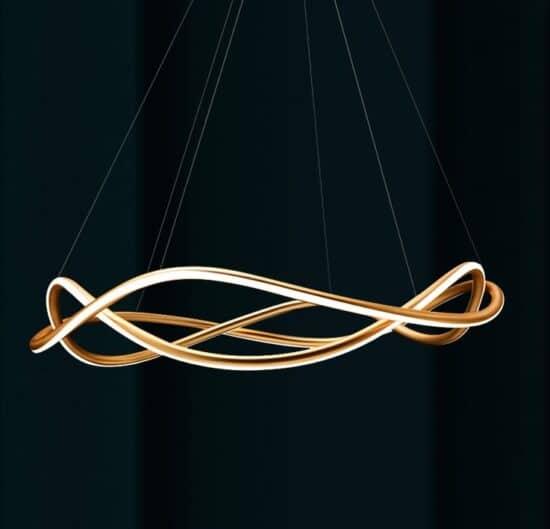 Camilla Organic Smooth Flow Pendant Lamp.