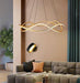 Camilla Organic Smooth Flow Pendant Lamp.