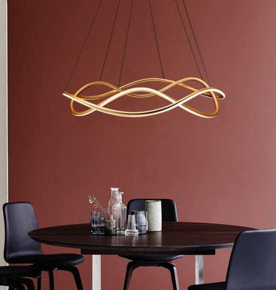 Camilla Organic Smooth Flow Pendant Lamp.