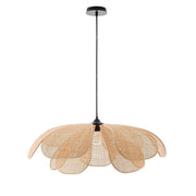Cefalu Rattan Petals Pendant Light-DWHOME