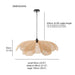 Cefalu Rattan Petals Pendant Light - DWHOME