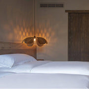 Cefalu Rattan Petals Pendant Light-DWHOME