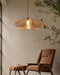 Cefalu Rattan Petals Pendant Light.