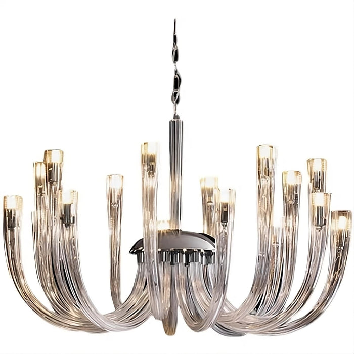 Candela Glass Chandelier.