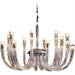 Candela Glass Chandelier.