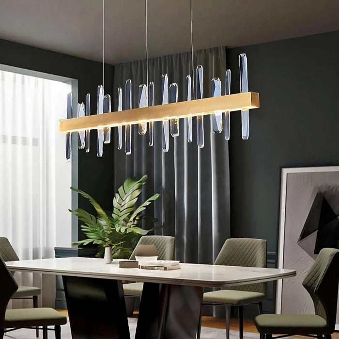 Calvi Crystal Dining Room Chandelier.