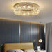 Specchio Crystal Ceiling Light.