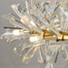 Mira Crystal Modern Chandelier.