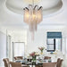 Cadena Chain Tassel Ceiling Light Fixture.