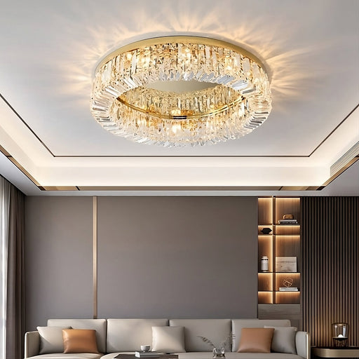 Specchio Crystal Ceiling Light.