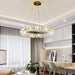 Mira Crystal Modern Chandelier.