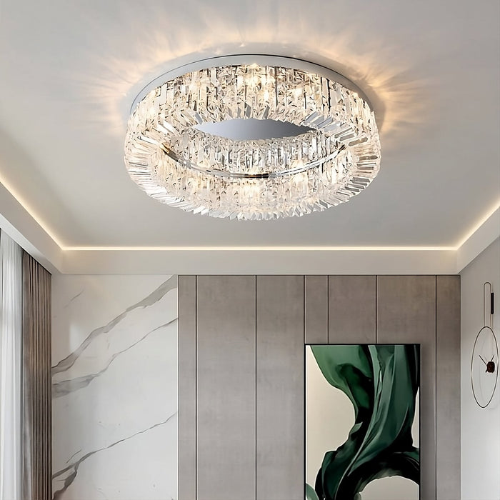 Specchio Crystal Ceiling Light.