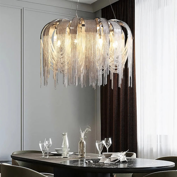 Cadena Contemporary Chandelier.